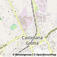 Map Castellana Grotte