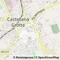 地图 Castellana Grotte