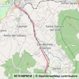 Mappa San Michele di Serino
