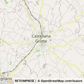 Mappa Castellana Grotte