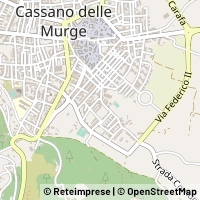 Karte Cassano delle Murge