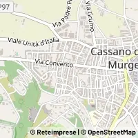 Kartta Cassano delle Murge