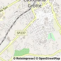 Peta Castellana Grotte