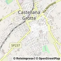 Karte Castellana Grotte