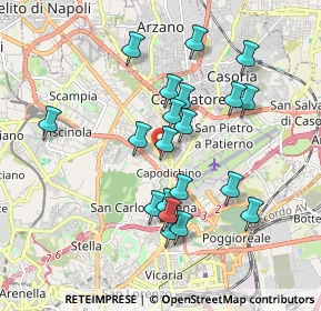 Mappa Secondigliano - Amato, 80144 Napoli NA, Italia (1.835)