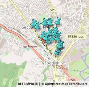 Mappa Secondigliano - Amato, 80144 Napoli NA, Italia (0.289)