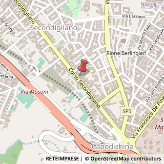 Mappa Corso Secondigliano, 138, 80144 Napoli, Napoli (Campania)