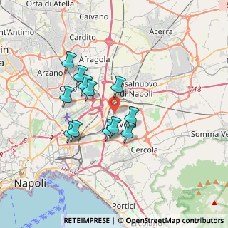 Mappa Via Neri Nicola, 80040 Volla NA, Italia (3.08417)