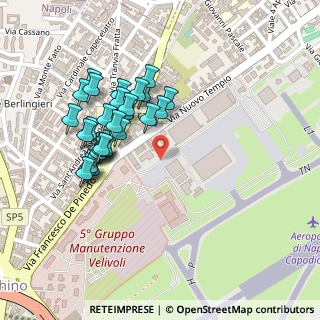 Mappa Aeroporto di Napoli-Capodichino, 80144 Napoli NA, Italia (0.22759)