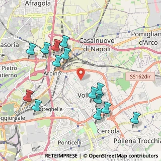 Mappa Via Palazziello, 80040 Volla NA, Italia (2.38786)