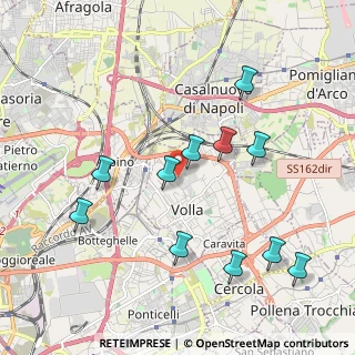 Mappa Via Palazziello, 80040 Volla NA, Italia (2.24545)