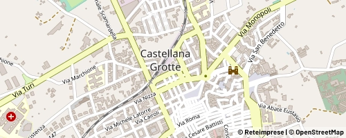 Mappa Castellana Grotte