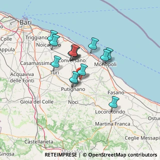 Mappa Via Michele Tapogna, 70013 Castellana Grotte BA, Italia (11.585)
