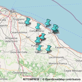 Mappa Via Michele Tapogna, 70013 Castellana Grotte BA, Italia (11.07824)