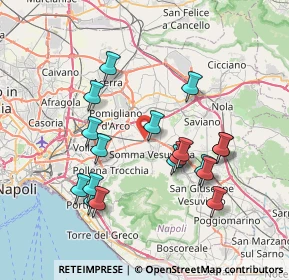 Mappa Via Paradiso, 80049 Somma Vesuviana NA, Italia (7.78056)