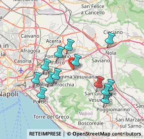 Mappa Via Paradiso, 80049 Somma Vesuviana NA, Italia (7.46692)