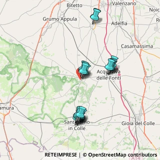 Mappa Via Padre Angelo Centrullo, 70020 Cassano delle Murge BA, Italia (7.7305)