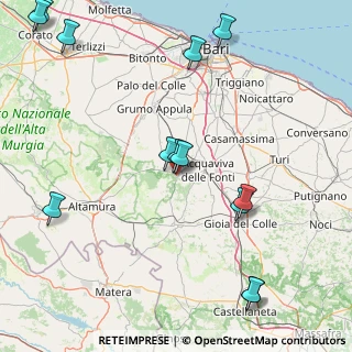 Mappa Via Padre Angelo Centrullo, 70020 Cassano delle Murge BA, Italia (22.90538)