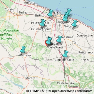 Mappa Via Padre Angelo Centrullo, 70020 Cassano delle Murge BA, Italia (15.28615)