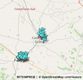Mappa Via Olmo, 70013 Castellana Grotte BA, Italia (4.20333)