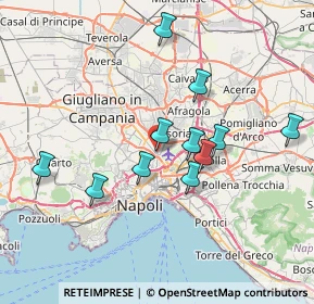 Mappa Via Monte Tifata, 80144 Napoli NA, Italia (7.10545)