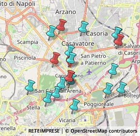 Mappa Via Monte Tifata, 80144 Napoli NA, Italia (2.0585)