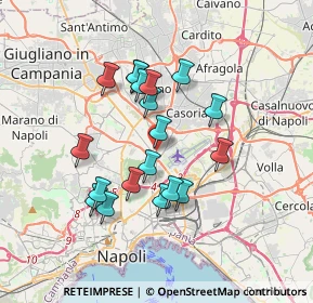 Mappa Via Monte Tifata, 80144 Napoli NA, Italia (3.26789)