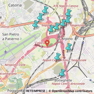 Mappa 80143 Casoria NA, Italia (1.20182)