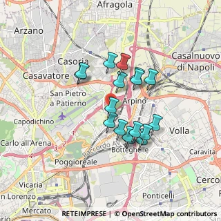 Mappa 80143 Casoria NA, Italia (1.49647)