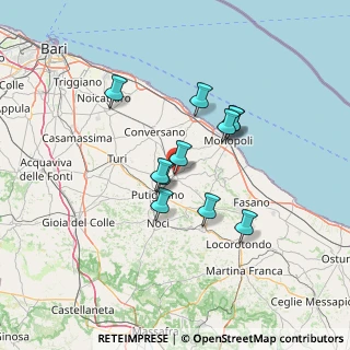 Mappa Via Mario Pagano, 70013 Castellana Grotte BA, Italia (11.40182)