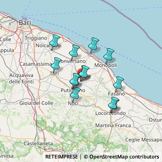 Mappa P.zza della Repubblica, 70013 Castellana Grotte BA, Italia (11.40846)