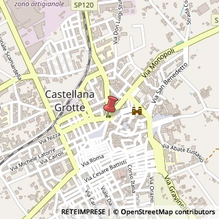 Mappa Piazza Repubblica, 16, 70010 Castellana Grotte, Bari (Puglia)