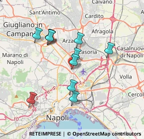 Mappa Napoli, 80144 Napoli NA, Italia (3.52727)