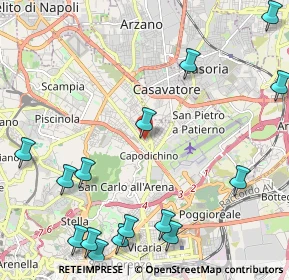 Mappa Napoli, 80144 Napoli NA, Italia (3.17333)