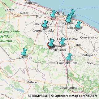 Mappa Via Padre Angelo Sante Centrullo, 70020 Cassano delle Murge BA, Italia (15.26385)