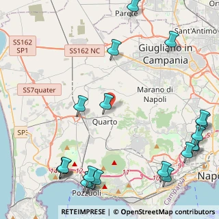 Mappa Via Umberto Saba, 80010 Quarto NA, Italia (6.775)