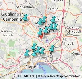 Mappa Via Fratelli Rosselli, 80144 Napoli NA, Italia (3.01267)