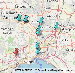 Mappa Via Fratelli Rosselli, 80144 Napoli NA, Italia (3.55182)