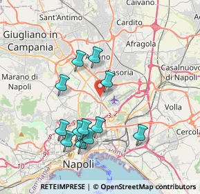 Mappa Via Fratelli Rosselli, 80144 Napoli NA, Italia (3.94615)