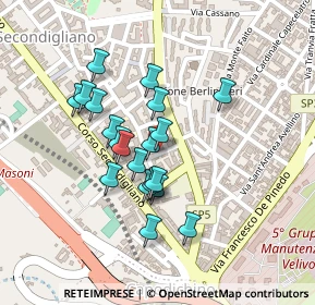 Mappa Via Fratelli Rosselli, 80144 Napoli NA, Italia (0.194)