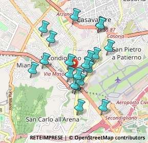 Mappa 3° Traversa Privata Detta Maglione, 80144 Napoli NA, Italia (0.8215)