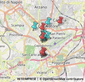 Mappa Via Fratelli Rosselli, 80144 Napoli NA, Italia (0.96071)