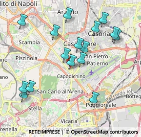 Mappa Prolungamento Traversa Maglione, 80144 Napoli NA, Italia (2.20563)