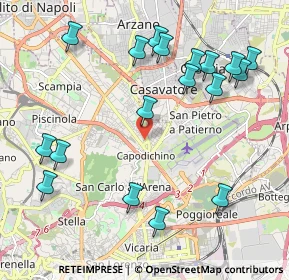 Mappa Prolungamento Traversa Maglione, 80144 Napoli NA, Italia (2.53167)