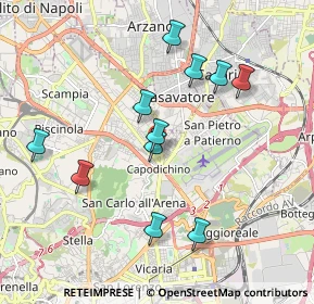 Mappa Prolungamento Traversa Maglione, 80144 Napoli NA, Italia (1.97273)