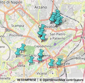 Mappa Prolungamento Traversa Maglione, 80144 Napoli NA, Italia (1.938)