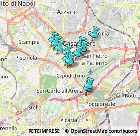 Mappa Prolungamento Traversa Maglione, 80144 Napoli NA, Italia (1.10692)