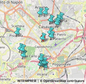 Mappa Prolungamento Traversa Maglione, 80144 Napoli NA, Italia (2.049)