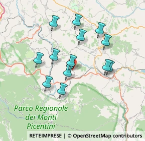 Mappa Via Madonna delle Grazie, 83051 Nusco AV, Italia (7.00231)