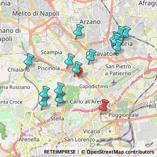 Mappa Traversa II Cupa Capodichino, 80145 Napoli NA, Italia (2.248)